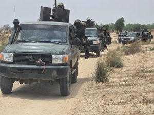 Nigerian Army troops. 1 1
