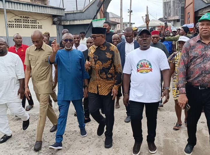 Obi visits Aba, meets ADC stakeholders, says Aba can rival oil revenue through garment and shoe production