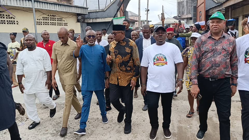 Obi visits Aba, meets ADC stakeholders, says Aba can rival oil revenue through garment and shoe production