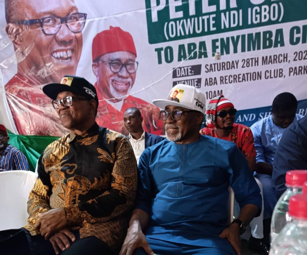 Obi visits Aba, meets ADC stakeholders, says Aba can rival oil revenue through garment and shoe production