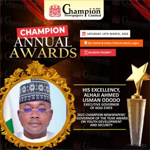 Ododo bags Champion Newspapers Governor of the year