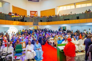 Oluremi Tinubu commissions National Assembly chapel, says leaders are answerable to God