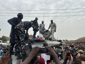 Mutfwang visits Angwan Rukuba in Jos, vows justice for victims of terrorist attack