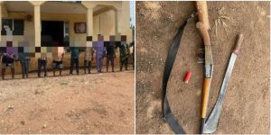 Police arrest suspect recover weapons