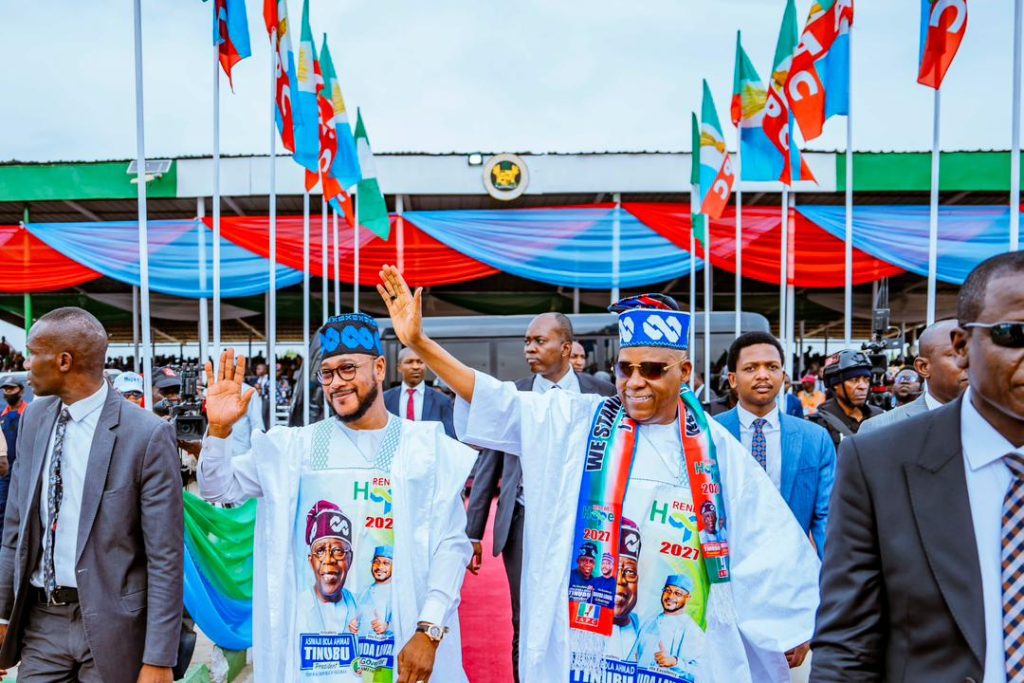 Shettima receives Governor Lawal into APC, says Tinubu working hard to end insecurity in Nigeria