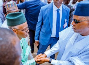 Shettima visits El-Rufai, consoles ex-Kaduna Governor over mother's demise(+Photos)