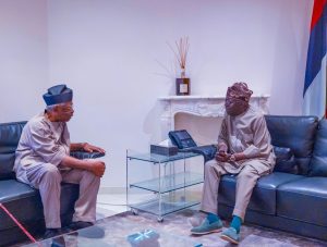 TY Danjuma during a courtesy visit to President Bola Tinubu at the State House Abuja. Photo credit: State House Abuja