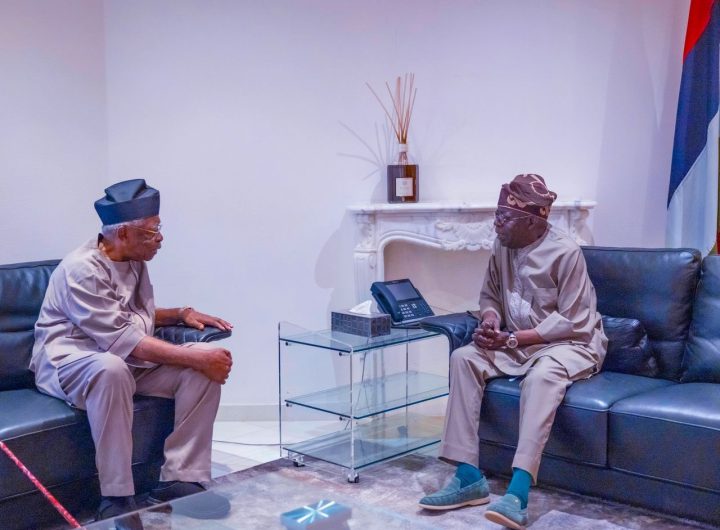 TY Danjuma during a courtesy visit to President Bola Tinubu at the State House Abuja. Photo credit: State House Abuja