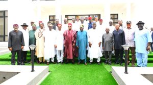 Tinubu Shettima meet with governors