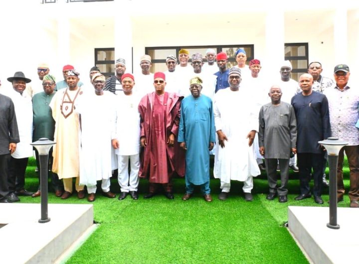 Tinubu Shettima meet with governors