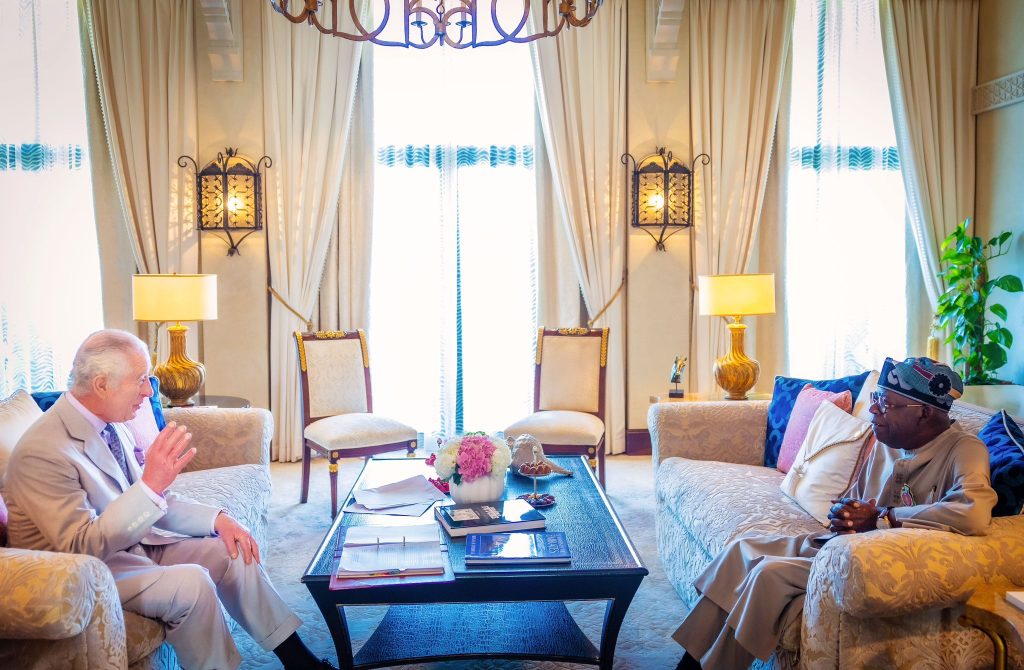 President Bola Tinubu and King Charles
