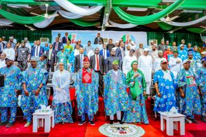 Tinubu at APC National Convention.