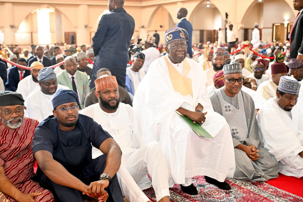 PHOTONews: Tinubu’s birthday pictures at the Mosque and State House: 2 PHOTONews: Tinubu’s birthday pictures at the Mosque and State House: 