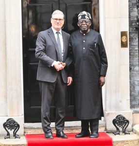 Tinubu meets UK Prime Minister