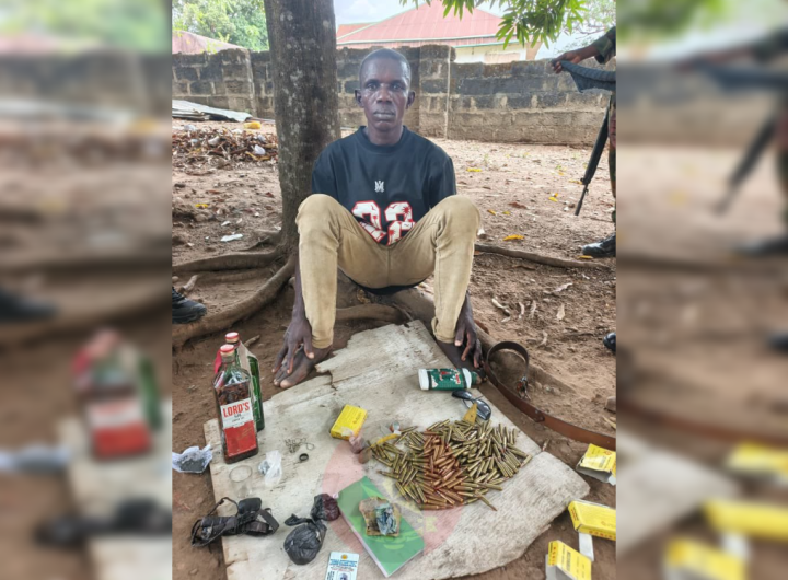 Troops arrest suspected arms couriers, recover 192 rounds of ammunition in Obubra