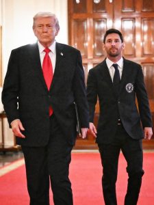 Trump hosts Messi, Inter Miami at White House after historic MLS Cup triumph