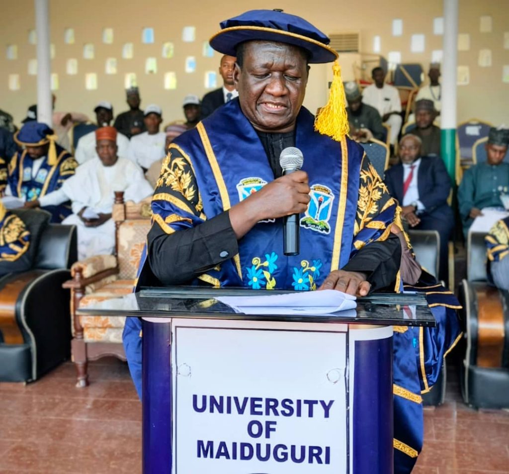 Vice-Chancellor of University of Maiduguri (UNIMAID), Professor Mohammed Laminu Mele,