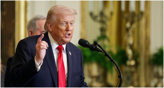 US President Donald Trump