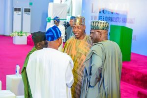Zulum attends Tvc journalist book launch in Abuja