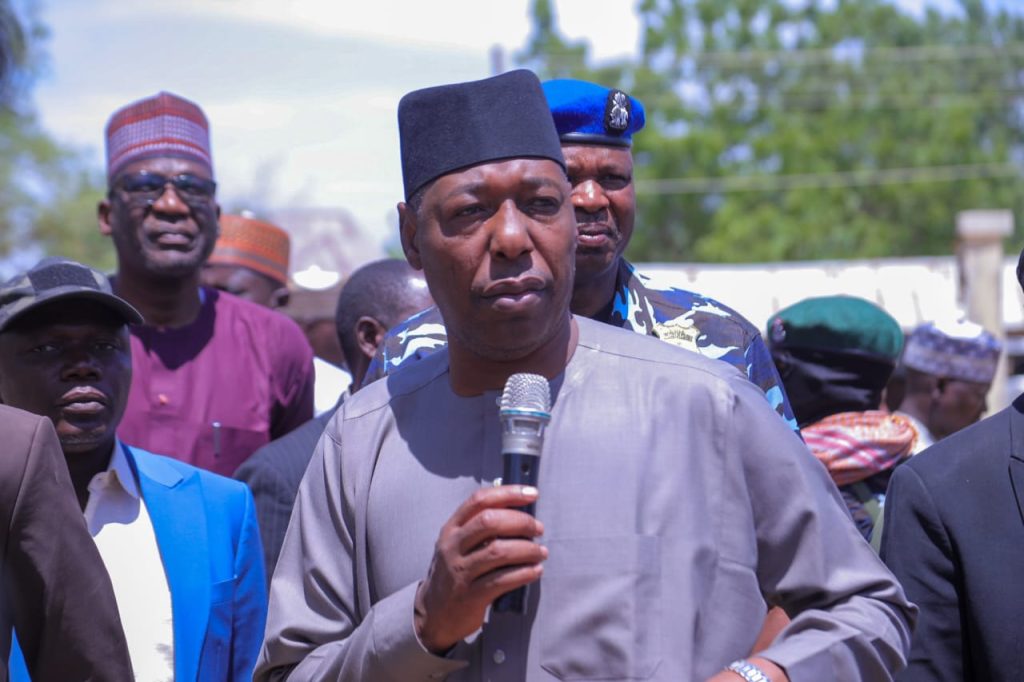 Zulum pays sympathy visit to victims of Ngoshe attack, assures rescue of abducted residents