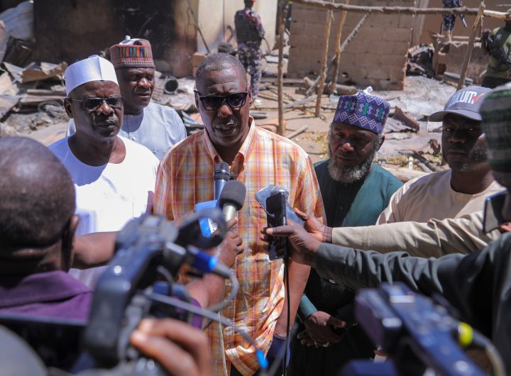 Zulum visits Ngoshe, pledges reconstruction of damaged infrastructure