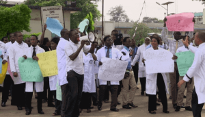 Abuja Nigeria health workers protests