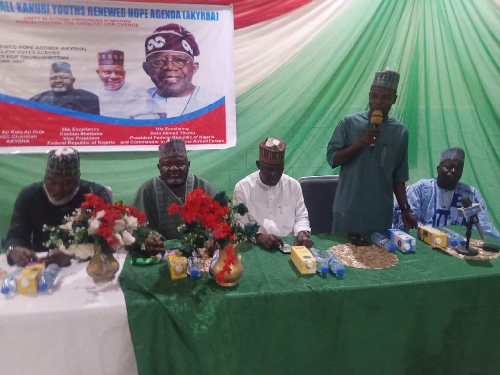 2027: Kanuri youth group unveils mobilisation platform in Maiduguri, targets 10 million votes for Tinubu/Shettima