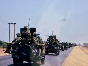 troops on patrol