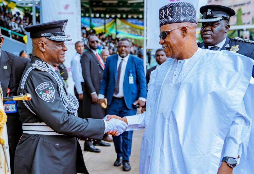 VP Kashim Shettima and IGP Olatunji Disu