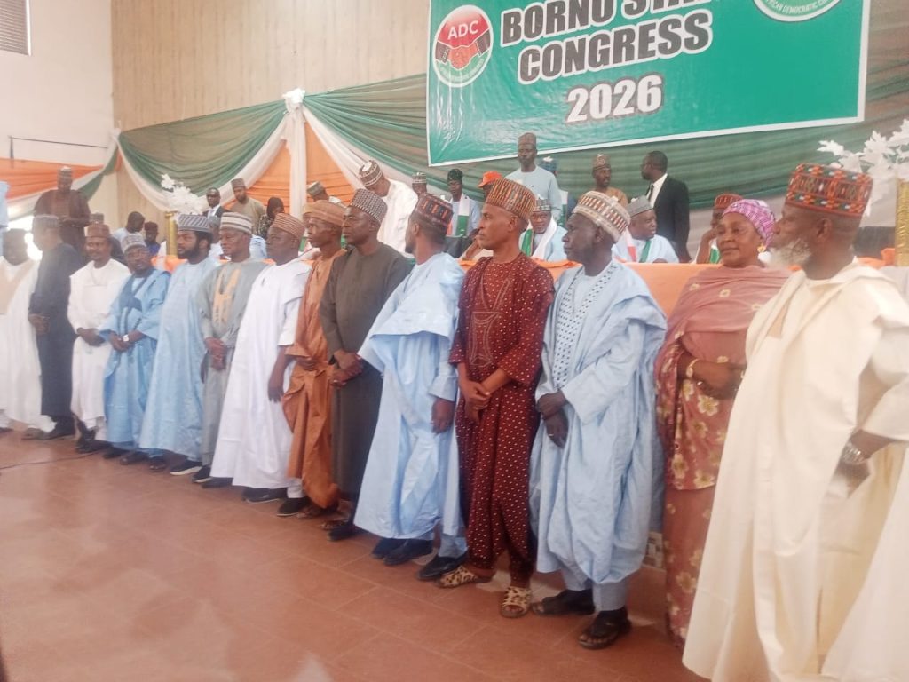 ADC inaugurates new Borno exco, pledges victory ahead of 2027 elections