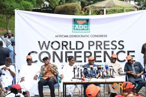 David Mark delivers major address at ADC World Press Conference in Abuja