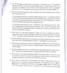 ADC releases certified affidavit from INEC1