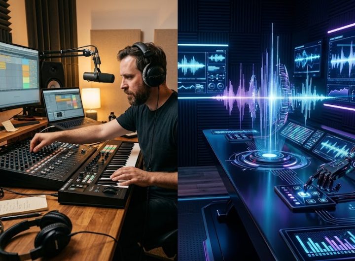 AI sparks debate over future of music producers