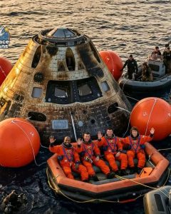 Artemis II crew returns safely to earth14