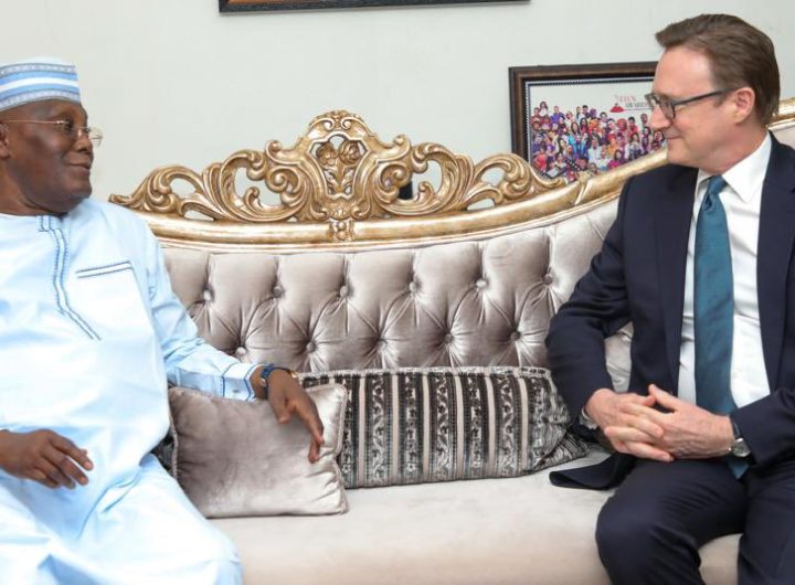 Atiku meets British High Commissioner in Abuja, sparks mixed reactions ahead of 2027