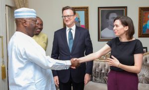 Atiku meets British High Commissioner in Abuja, sparks mixed reactions ahead of 2027
