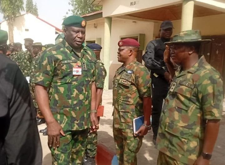 PHOTONews: Defence Chief arrives Zamfara State on operational visit