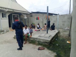 PHOTONews: NSCDC raids baby factory in Lagos, nabs 2 suspects