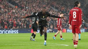 Dembele double sinks Liverpool as PSG, Atletico reach Champions League semi finals