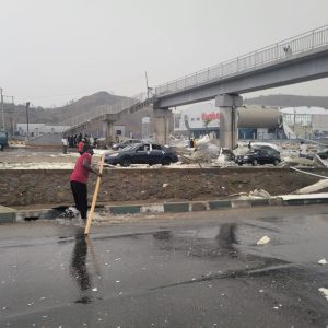 Heavy rainstorm destroys Kugbo Bus Terminal commissioned by Wike, damages Nyanya bridge