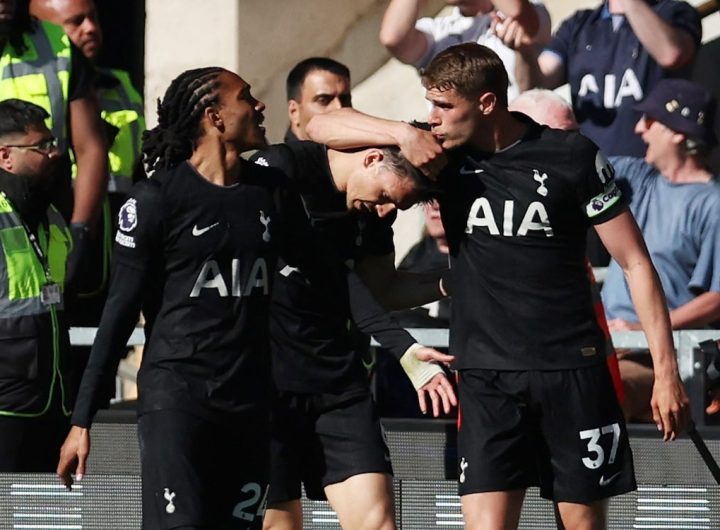 Late Palhinha strike ends Tottenham’s winless run as Spurs edge Wolves 1-0