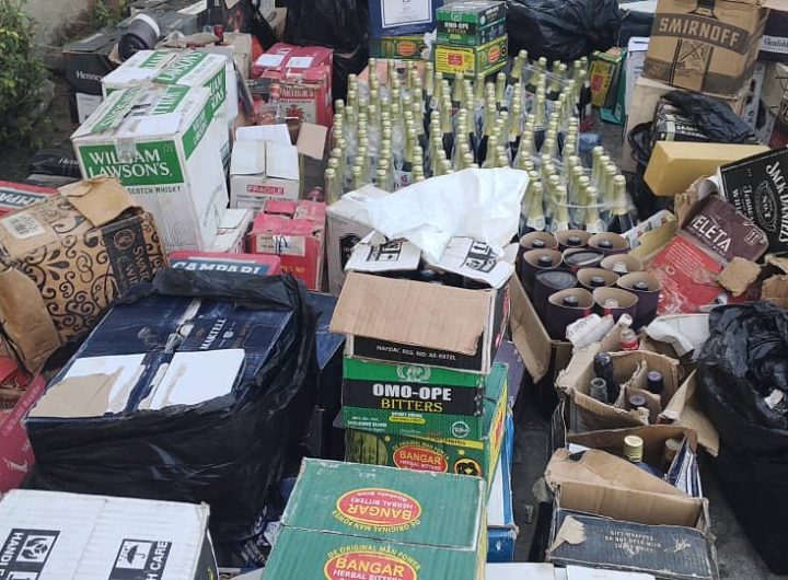 NAFDAC dismantles illegal alcohol production syndicates in Lagos, seizes products worth ₦350 million