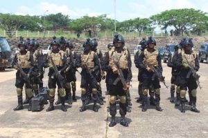 Nigerian army troops