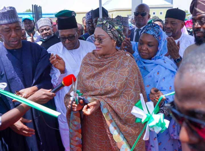 Borno: Remi Tinubu commissions Zulum’s nursing quarters, 2 mega schools