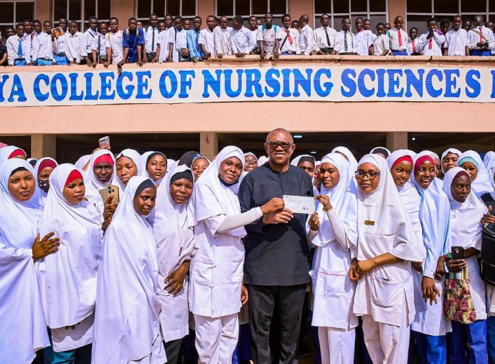 Obi donates ₦10m to Bauchi Nursing College, reaffirms commitment to health sector development