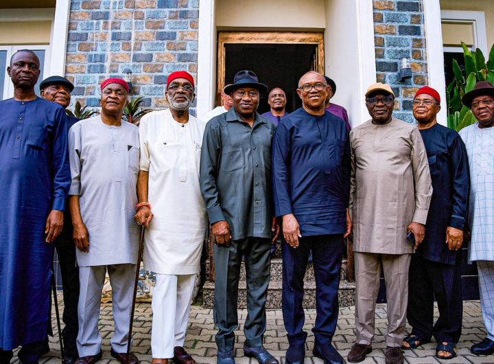 2027 race heats up as Obi, South-East leaders meet Jonathan over Nigeria’s future