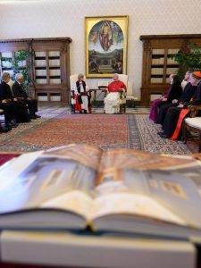 Pope Leo XIV meets first female Archbishop of Canterbury Sarah Mullally