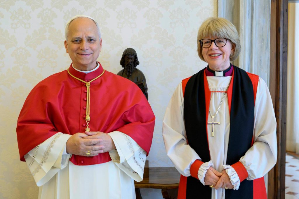 Pope Leo XIV meets first female Archbishop of Canterbury Sarah Mullally