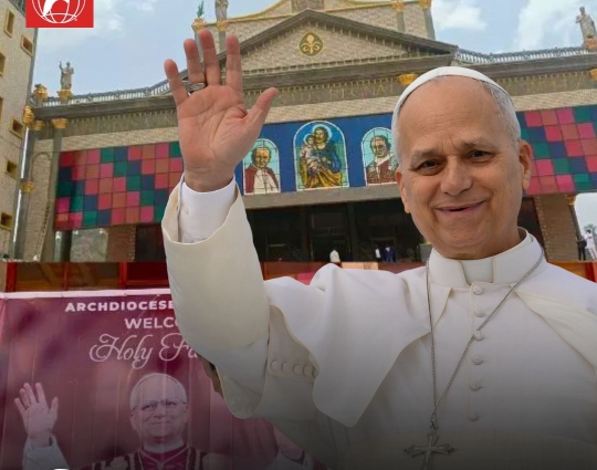 Pope Leo XIV visits Cameroon Africa