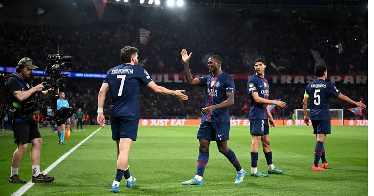 PSG dominate Liverpool FC 2-0 as Doue, Kvaratskhelia fire club closer to Champions League Semi Finals 2 PSG dominate Liverpool FC 2-0 as Doue, Kvaratskhelia fire club closer to Champions League Semi-Finals